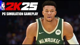 NBA 2k25 Giannis Antetokounmpo PC Greek Freakquot [upl. by Senzer986]