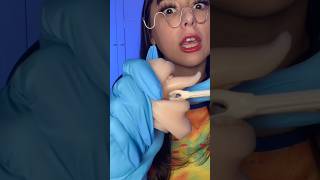 ASMR PIERCING UNDER YOUR TONGUE 😖 asmr shorts comedy [upl. by Cyd]