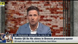 ESPN NFL LIVE  Dan Orlovsky SHOCKED Bo Nix PROVED He Must Be Denver Broncos QB1 [upl. by Aimehs]