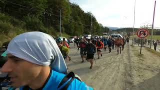 Ushuaia Trail Race largada de 50 km [upl. by Norrehc184]