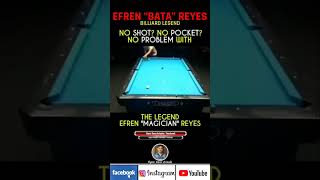 EFREN quotBATAquot REYES BILLIARD LEGEND ryanarizala efrenreyes pool billiards shorts [upl. by Elamef458]