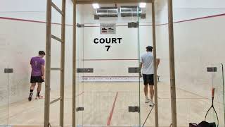 Set 3 w Leong Ye Ze amp Justin Tan Wce Squash Nationals 3 August 2024 [upl. by Eppie]