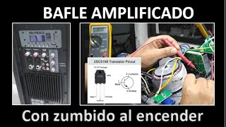 Bafle amplificado con Zumbido Cómo Diagnosticar [upl. by Hnaht]