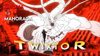 TWIXTOR EP17 Sukuna vs Mahoraga  JUJUTSU KAISEN [upl. by Notneiuq]