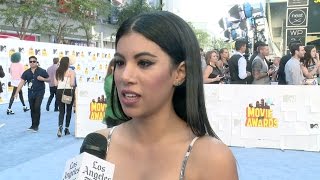 Chrissie Fit talks Pitch Perfect 2  MTV Movie Awards 2015 [upl. by Anit]