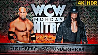 Goldberg vs Undertaker  ULTRA Realistic Graphics Gameplay  4K HDR [upl. by Olivann]