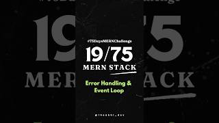 1975 Error Handling Techniques coding 75daysofcode webdevelopment [upl. by Latyrc]