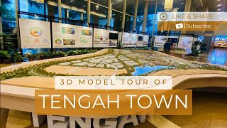 Exploring NEW Tengah Town in 3D 2024 [upl. by Sabino]