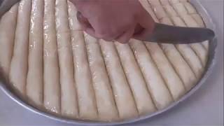 Baklava Nasıl Yapılır  El Açması Baklava  Baklava Tarifi  Cevizli Baklava  Yeni Video [upl. by Eidak857]