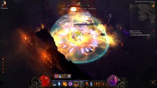 Diablo 3 Critical Mass Infinite Meteors  best MP10 wizard build  vs elites [upl. by Iline]