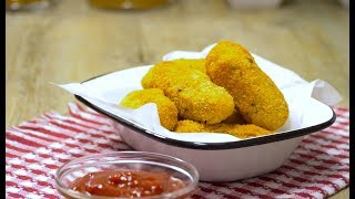 quotCroquetas de polloquot en pocos pasos una receta espectacular [upl. by Sedecrem910]