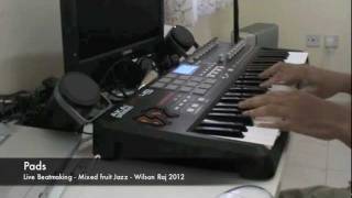 Live Beat making  Mixed fruit Jazz  Wilson Raj 2012 [upl. by Ottinger608]