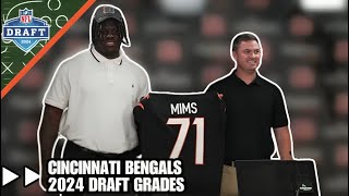 The Bengals Took Some BIG Risks  2024 Draft Grades [upl. by Bolan843]