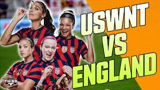 The USWNT prepares for the 2023 Womens World Cup in London against Euro Champions England [upl. by Yllas945]