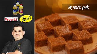 Venkatesh Bhat makes Mysore Pak  Diwali special  mysore pak  festive special [upl. by Liam]