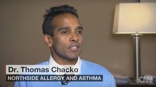 Dr Chacko Explaining ExerciseInduced Asthma on CNN Atlanta Allergy Doctor [upl. by Waldon192]