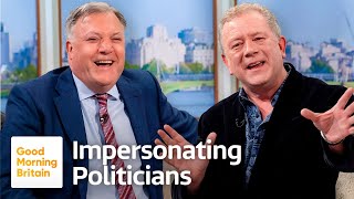 Jon Culshaw Impersonates Rishi Sunak Keir Starmer and Ed Balls [upl. by Kralc]