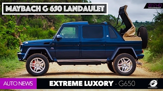 630 HP MercedesMaybach G 650 Landaulet  EXTERIOR  INTERIOR DESIGN [upl. by Quar635]