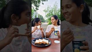 Icecream Bread 🍞 TomampJerry 😋 DiyaIshwarya shorts viralvideo [upl. by Howland431]