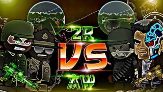 DA2  Mini Militia 2R 🆚 AW  CLAN WAR ft3   Mini Militia 🔥 [upl. by Issirk]