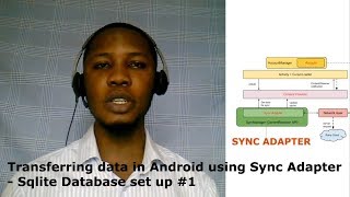 TRANSFERRING DATA IN ANDROID USING SYNC ADAPTER  SQLITE DATABASE SET UP 1 [upl. by Tigirb]