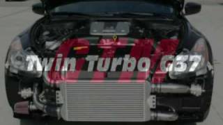 GTMPOWERCOM Stage 2 Twin Turbo G37 [upl. by Juliane]