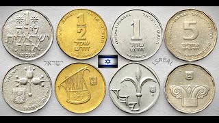 Israeli Coins from 1967  Shekel  Agorot  Lira Coins  ISREAL  MIDDLE EAST [upl. by Eyram537]