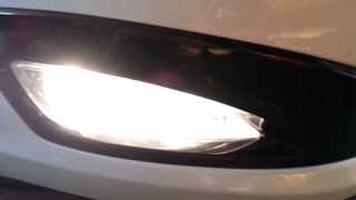 2013 Kia Optima Fog Lights In Front Bumper  Testing After Changing Bulbs [upl. by Concepcion]