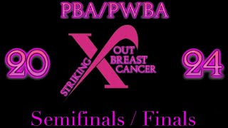 Semifinals  Finals  PBAPWBA Striking Against Breast Cancer Mixed Doubles [upl. by Feodore]