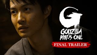 GODZILLA MINUS ONE Final Trailer [upl. by Ailimat]