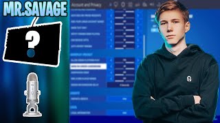 MrSavages NEW Fortnite Season 5 Settings Keybinds and Setup UPDATED [upl. by Aniv513]