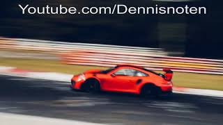 Porsche 991 GT2 RS HARD Testing on the Nürburgring [upl. by Annaihs]