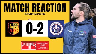 🎙  James Fry on Leiston FC defeat [upl. by Navannod]