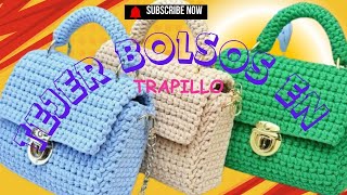 COMO HACER BOLSOS EN TRAPILLO PARTE 1 [upl. by Libenson60]