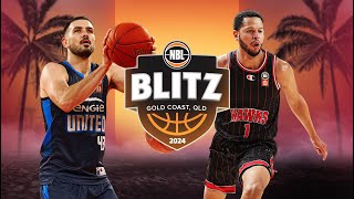 2024 NBL Blitz  Melbourne United vs Illawarra Hawks [upl. by Ytok]