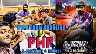 HTML Form Handling in PHP  How To Work With GET POST REQUEST [upl. by Burnley63]