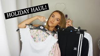 IBIZA  HOLIDAY HAUL  TRY ON MISSPAP NEW LOOK  PRIMARK  ETC LAUREN FAYE [upl. by Oecile]