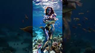 Mermaid Princess Underwater Photography Let’s take a look at the underwater world with mermaids [upl. by Dunton182]