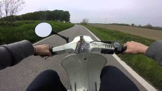 vespa 144 quattrini go pro [upl. by Akemet]