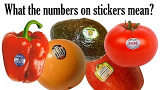 What does the number on your fruit and veggie sticker mean [upl. by Oilla]