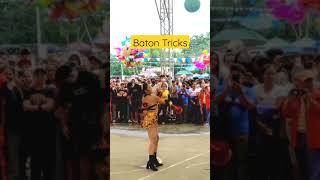 Baton twirling tricks majorette [upl. by Flavia348]