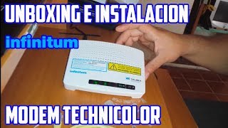 Modem Router Technicolor TG582n Telmex Unboxing e Instalacion en Español [upl. by Dever]