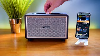 TEWELL  Retro Bluetooth Speaker  Review [upl. by Pressey]