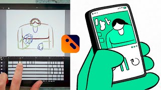 How to do motion design animation on iPad using Callipeg  Animation tutorial [upl. by Chancellor]