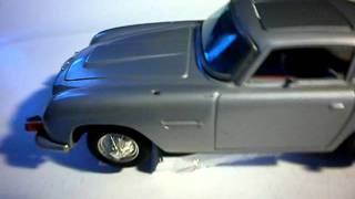 James Bond 007 Aston Martin DB5 Battery Operated Toy Car by Gilbert Made in Japan [upl. by Ylecara]