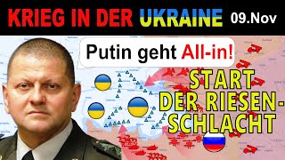 09NOVEMBER Putin zockt  Die Schlacht um Kurakhove ist der Wendepunkt  UkraineKrieg [upl. by Anaujd970]