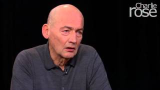 Rem Koolhaas on resisting aesthetic Jan 14 2016  Charlie Rose [upl. by Nisse366]