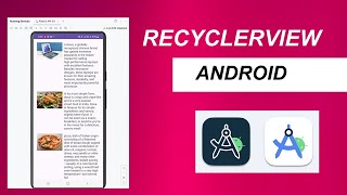 Recyclerview in Android Studio kotlin Recyclerview using kotlin [upl. by Lombardo]