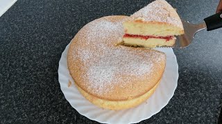 Victoria Sponge Cake  Dessert [upl. by Chainey]