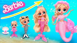 ¡Barbie creciendo 32 ideas para muñecas sirenas [upl. by Fishman]